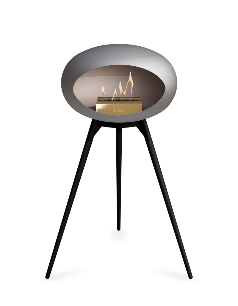 Le Feu Dome Ground High – Freestanding Bioethanol Fireplace (Classic 525)