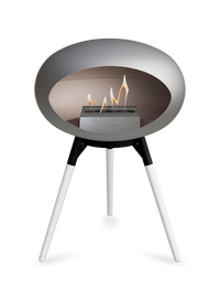 Le Feu Dome Ground Low – Freestanding Bioethanol Fireplace, Classic Size