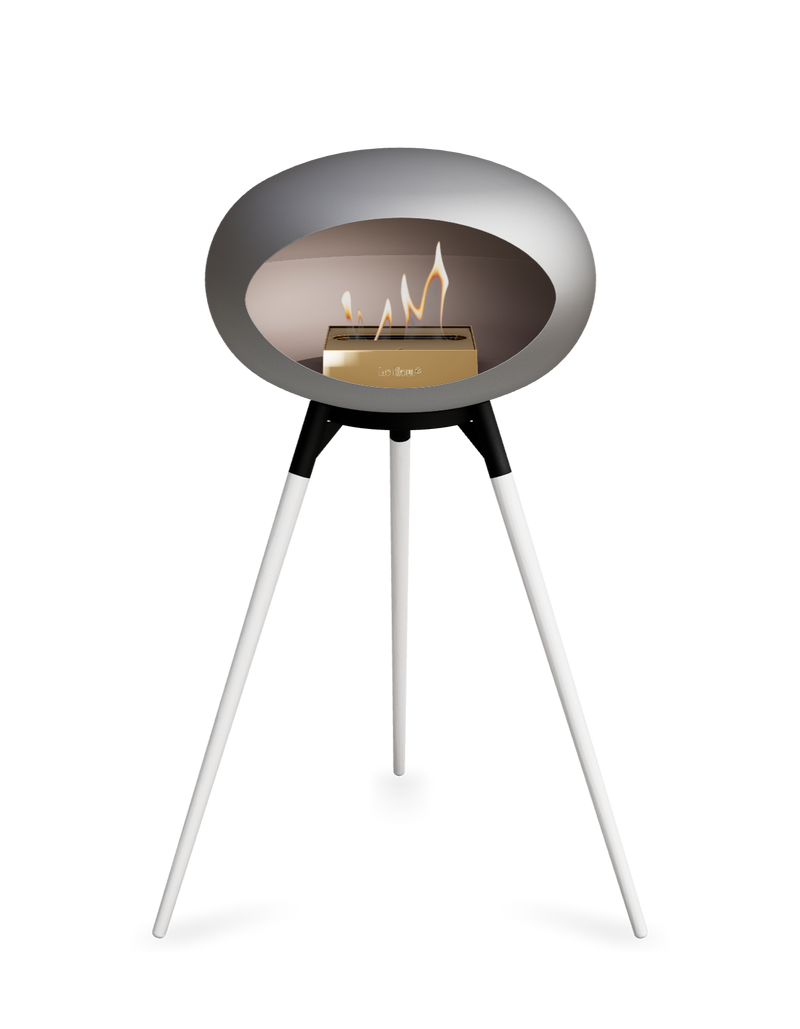 Le Feu Dome Ground High – Freestanding Bioethanol Fireplace (Classic 525)