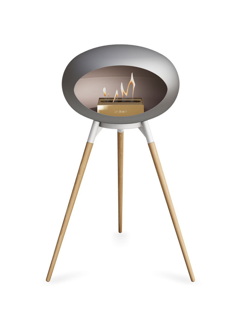 Le Feu Dome Ground High – Freestanding Bioethanol Fireplace (Classic 525)