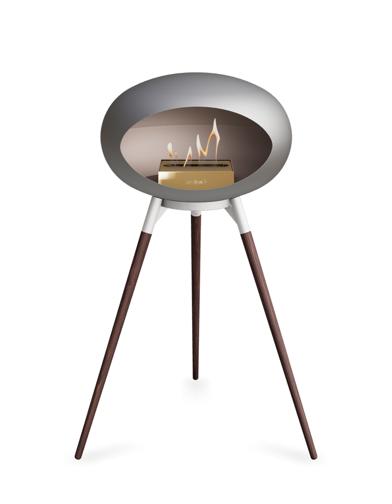 Le Feu Dome Ground High – Freestanding Bioethanol Fireplace (Classic 525)