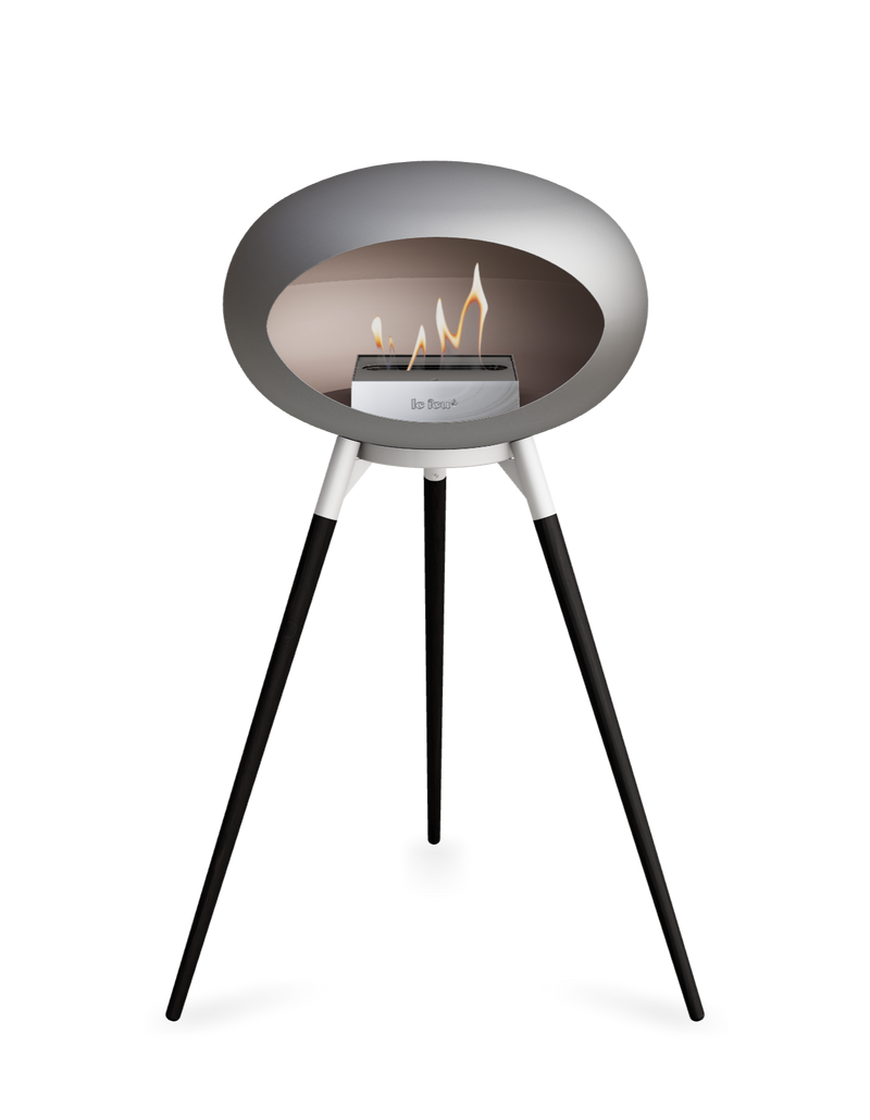 Le Feu Dome Ground High – Freestanding Bioethanol Fireplace (Classic 525)