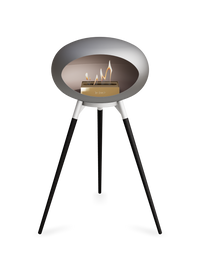 Le Feu Dome Ground High – Freestanding Bioethanol Fireplace (Classic 525)