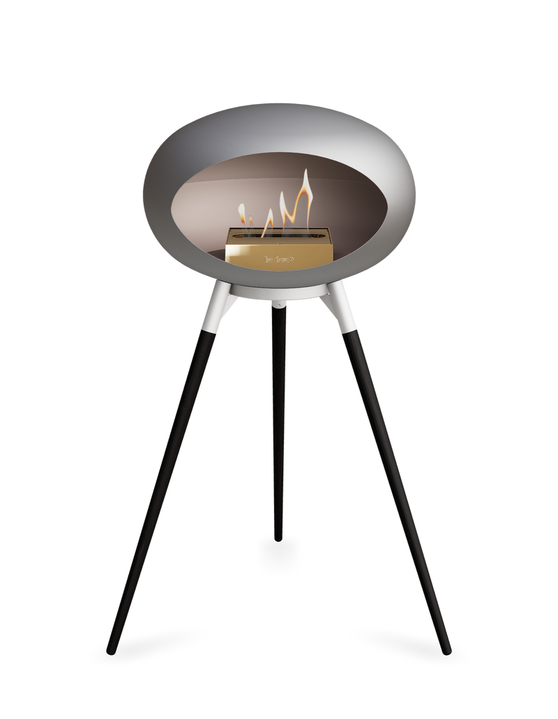 Le Feu Dome Ground High – Freestanding Bioethanol Fireplace (Classic 525)