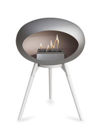 Le Feu Dome Ground Low – Freestanding Bioethanol Fireplace, Classic Size