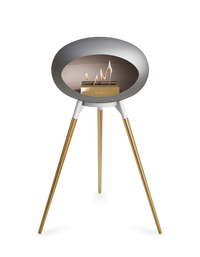Le Feu Dome Ground High – Freestanding Bioethanol Fireplace (Classic 525)