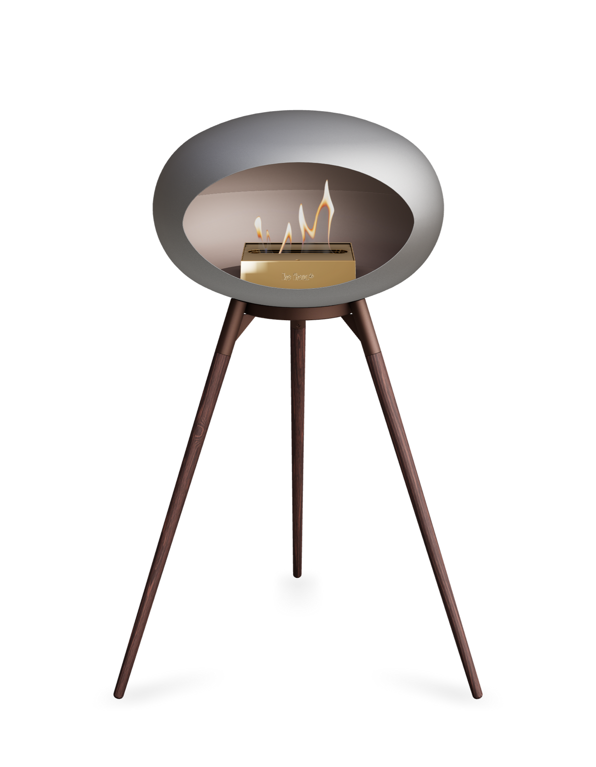 Le Feu Dome Ground High – Freestanding Bioethanol Fireplace (Classic 525)