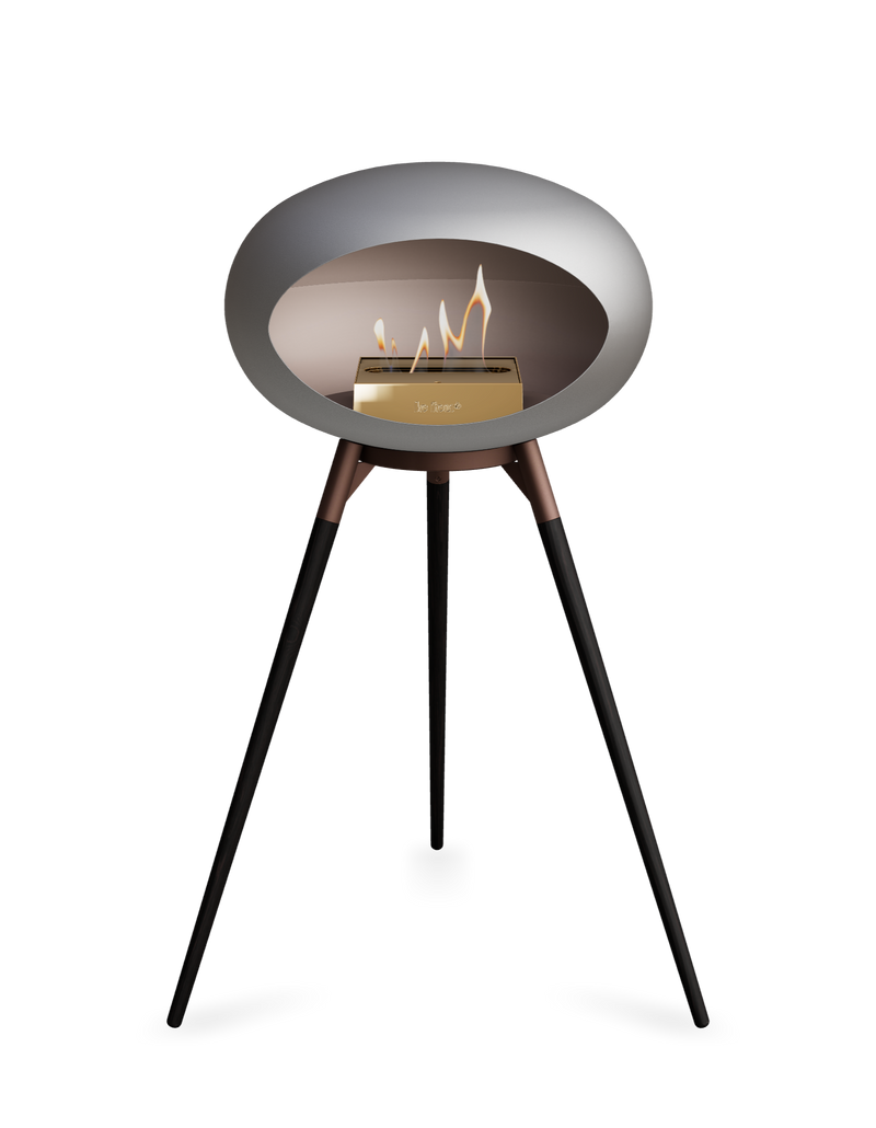 Le Feu Dome Ground High – Freestanding Bioethanol Fireplace (Classic 525)