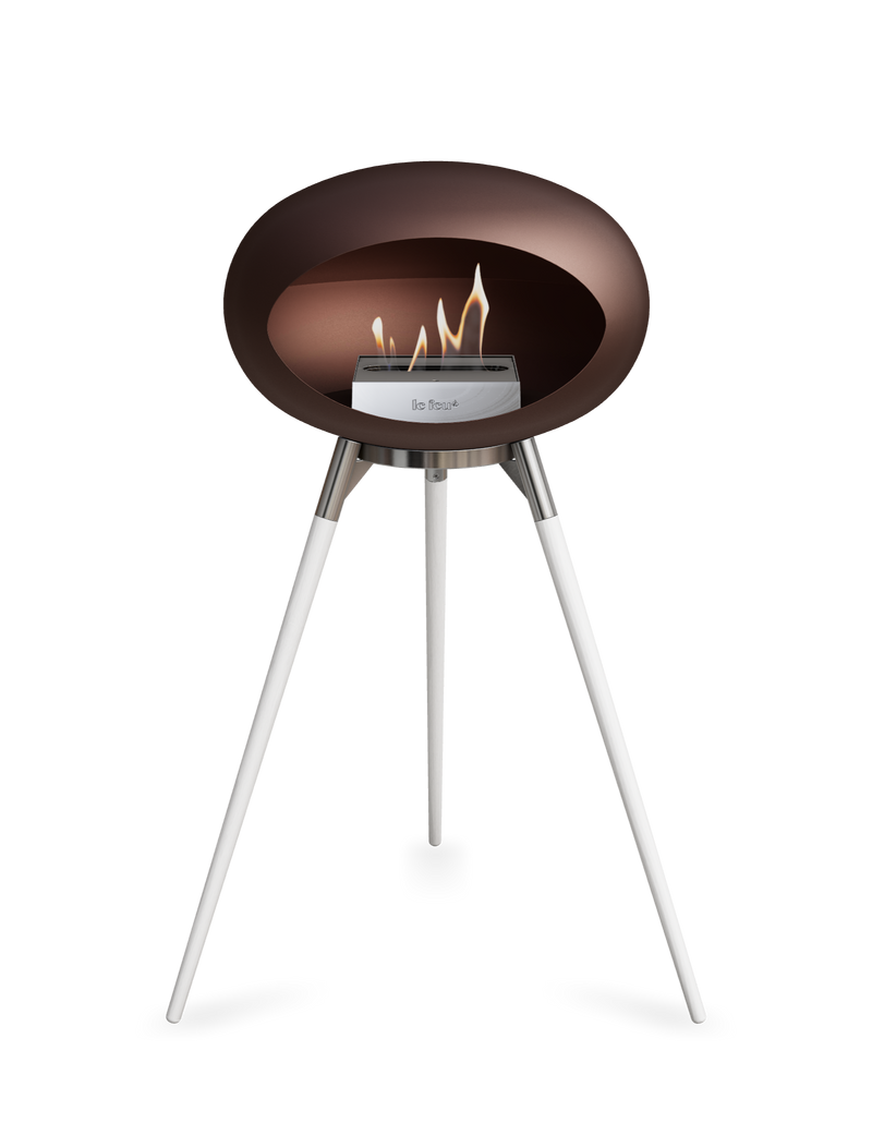 Le Feu Dome Ground High – Freestanding Bioethanol Fireplace (Classic 525)