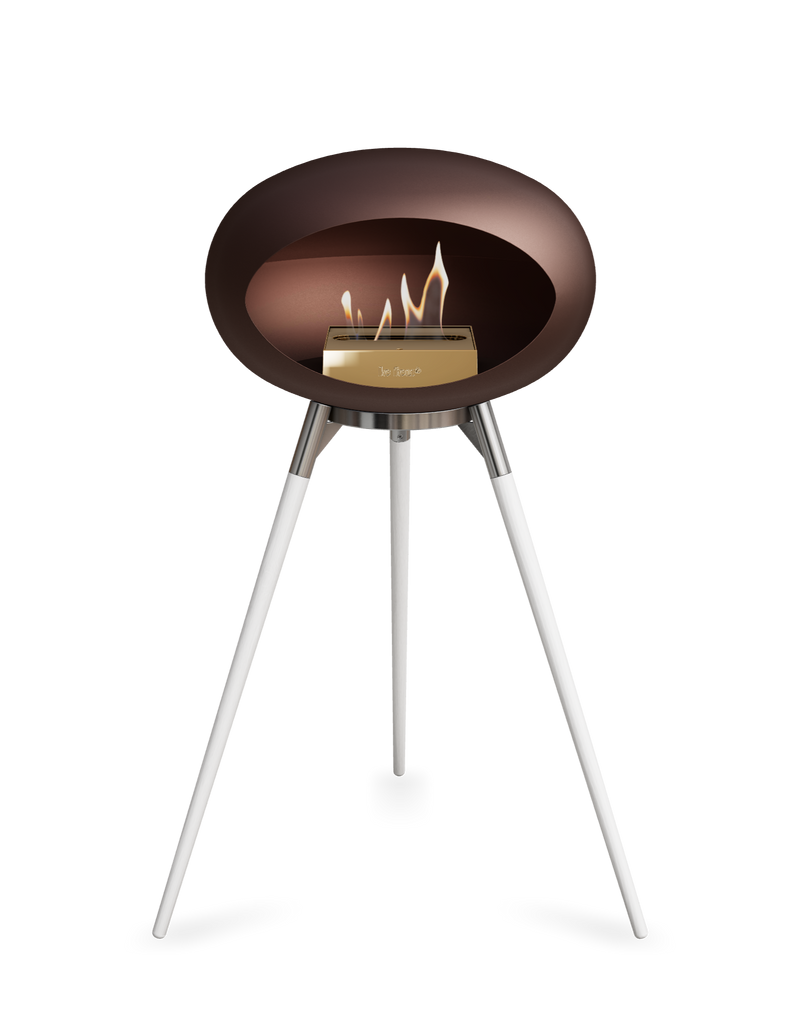 Le Feu Dome Ground High – Freestanding Bioethanol Fireplace (Classic 525)