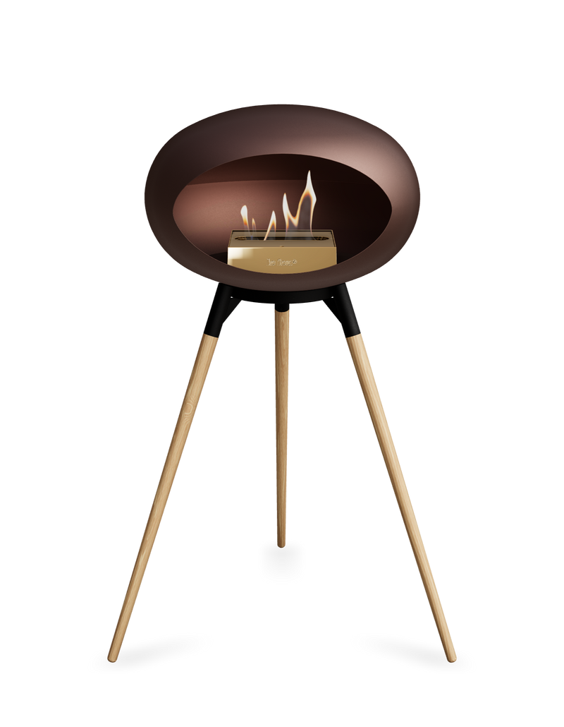 Le Feu Dome Ground High – Freestanding Bioethanol Fireplace (Classic 525)