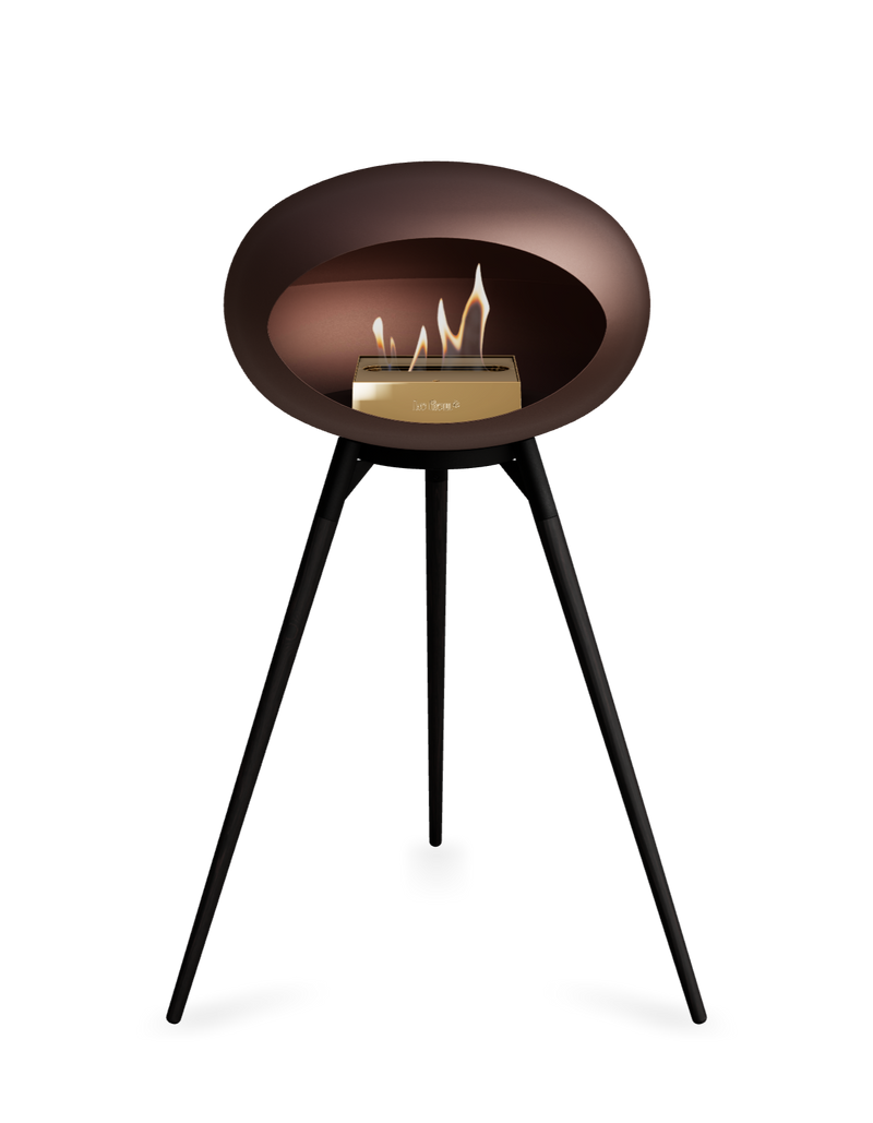 Le Feu Dome Ground High – Freestanding Bioethanol Fireplace (Classic 525)
