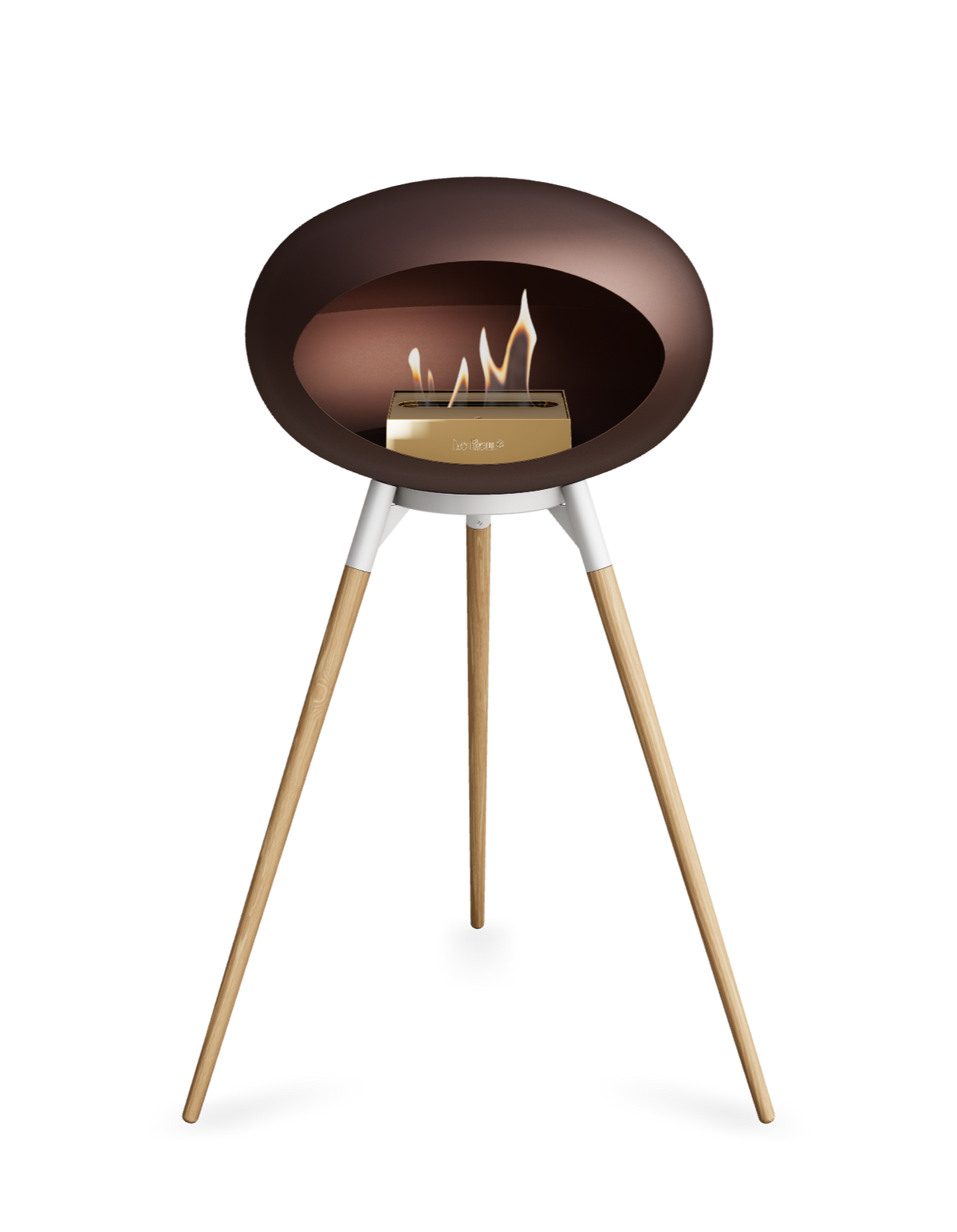 Le Feu Dome Ground High – Freestanding Bioethanol Fireplace (Classic 525)