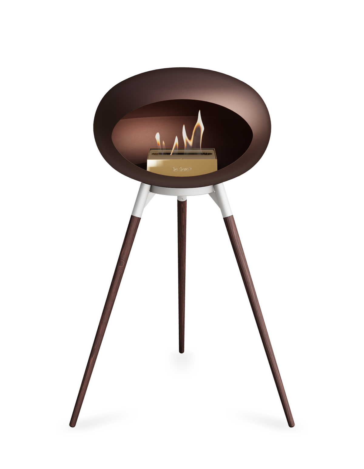 Le Feu Dome Ground High – Freestanding Bioethanol Fireplace (Classic 525)