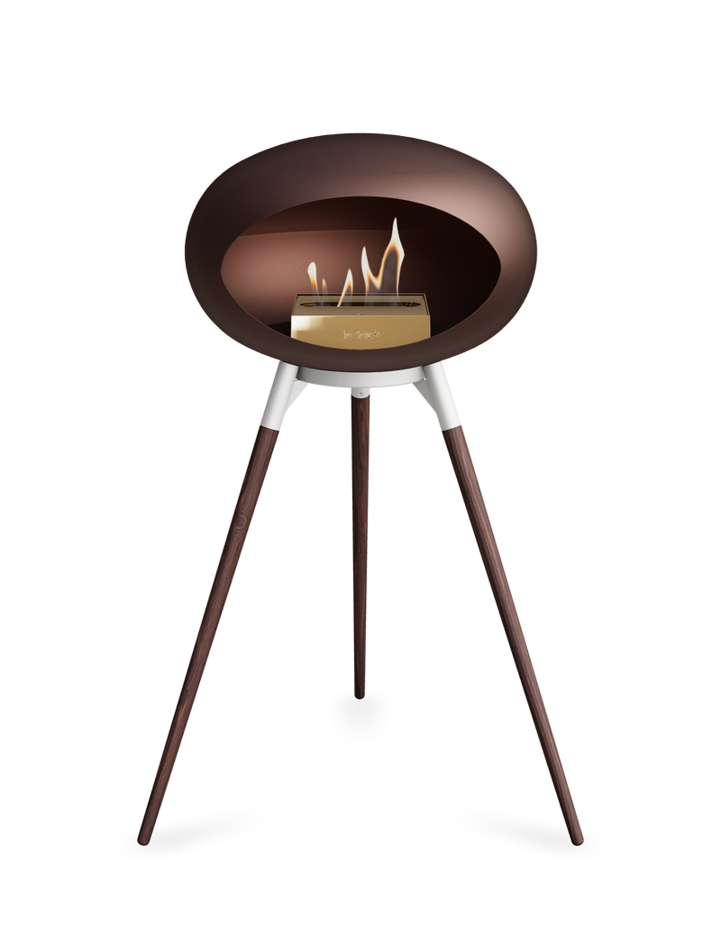 Le Feu Dome Ground High – Freestanding Bioethanol Fireplace (Classic 525)