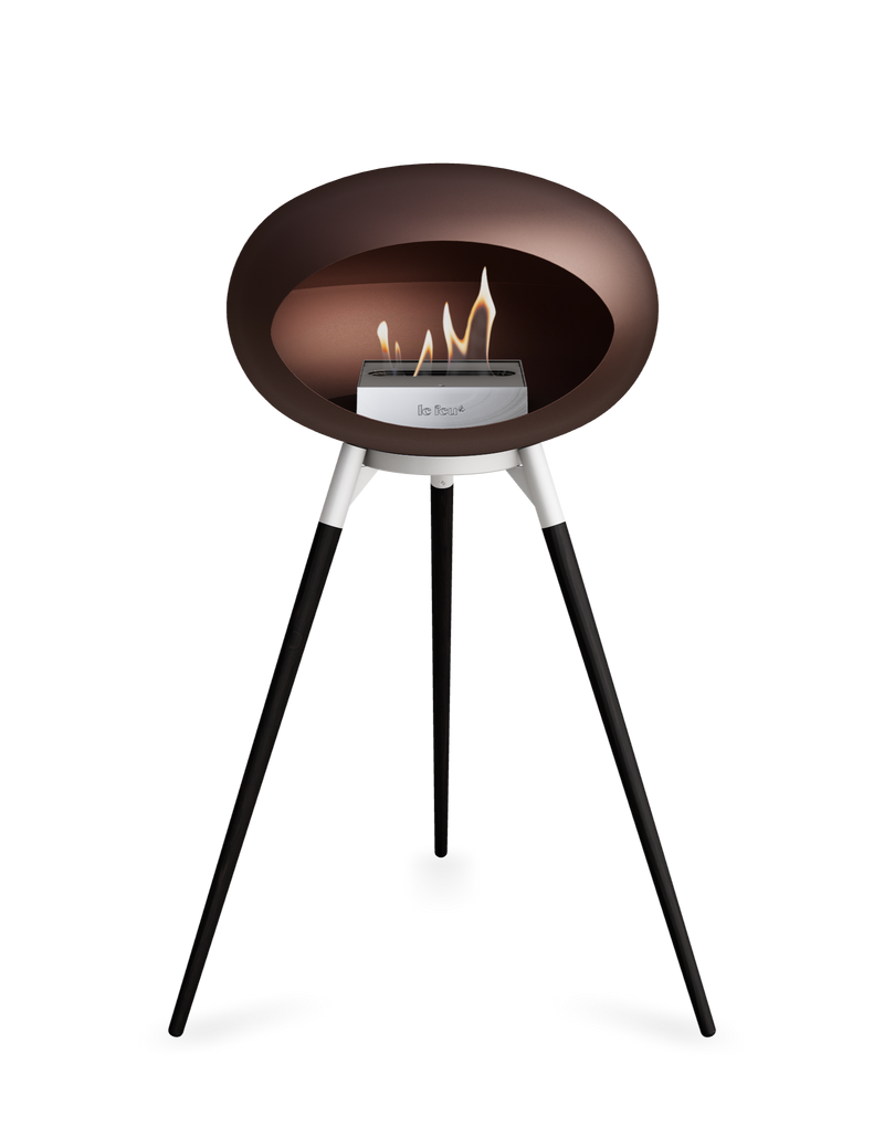Le Feu Dome Ground High – Freestanding Bioethanol Fireplace (Classic 525)