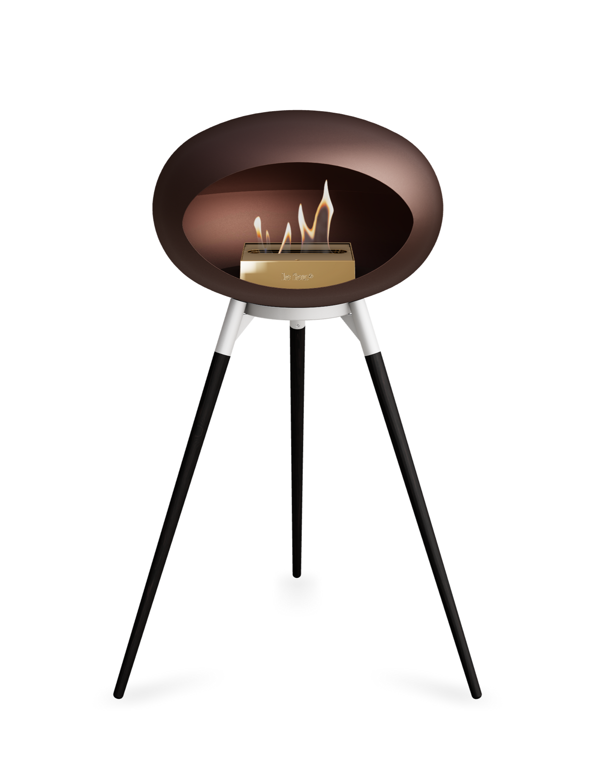 Le Feu Dome Ground High – Freestanding Bioethanol Fireplace (Classic 525)