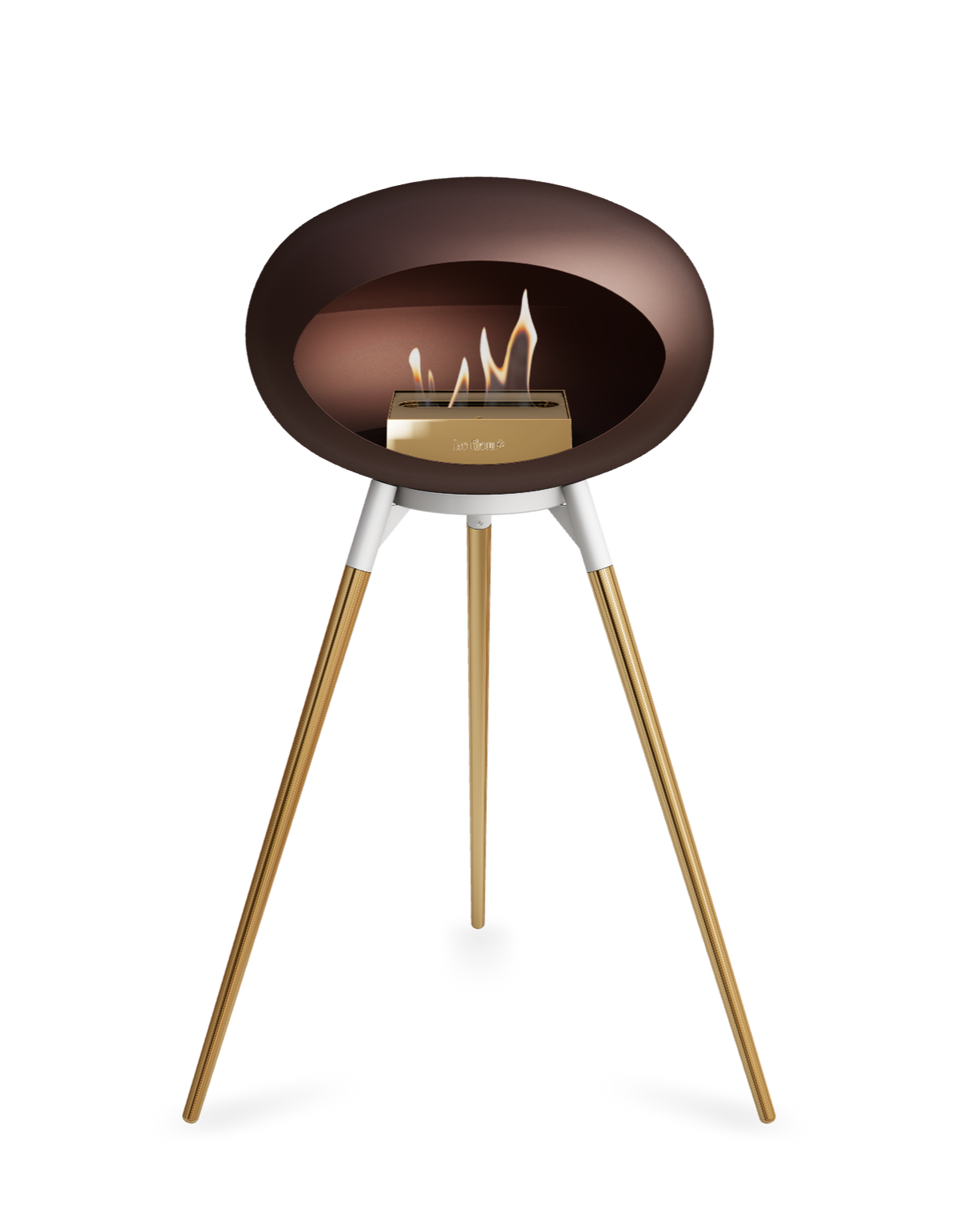 Le Feu Dome Ground High – Freestanding Bioethanol Fireplace (Classic 525)