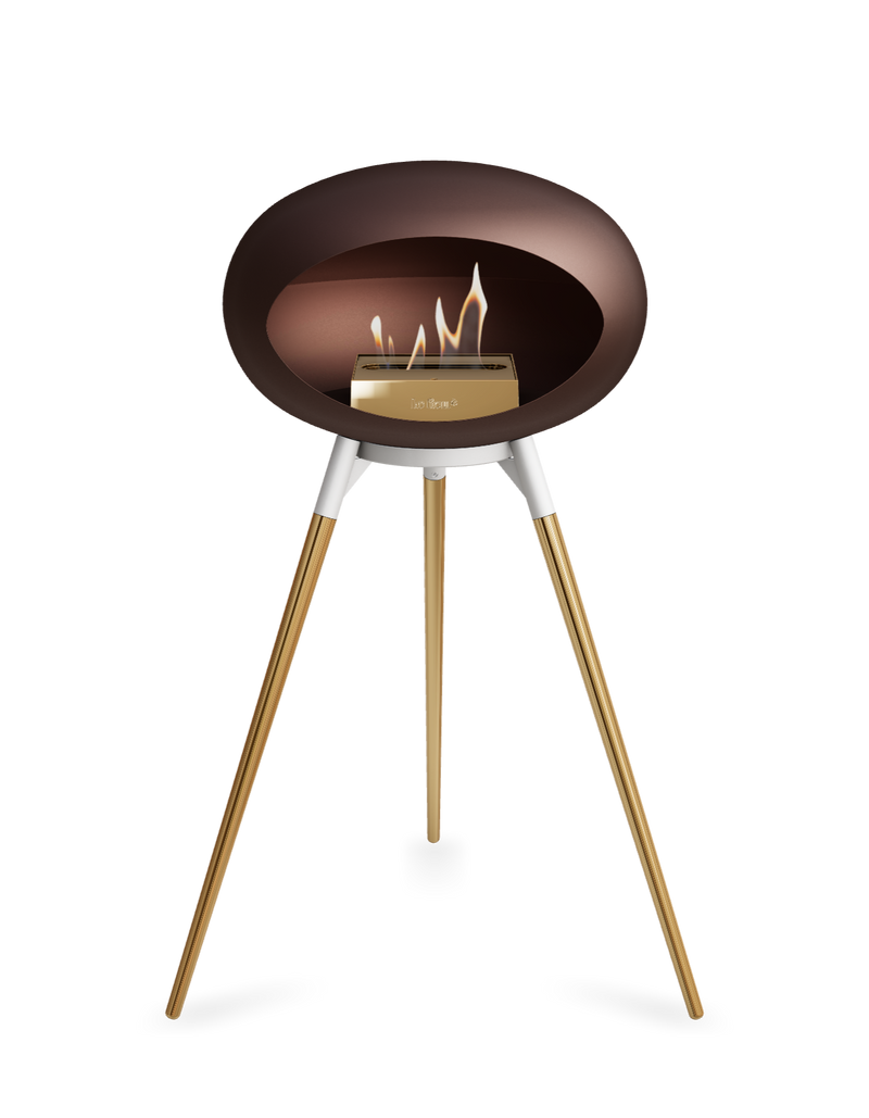 Le Feu Dome Ground High – Freestanding Bioethanol Fireplace (Classic 525)