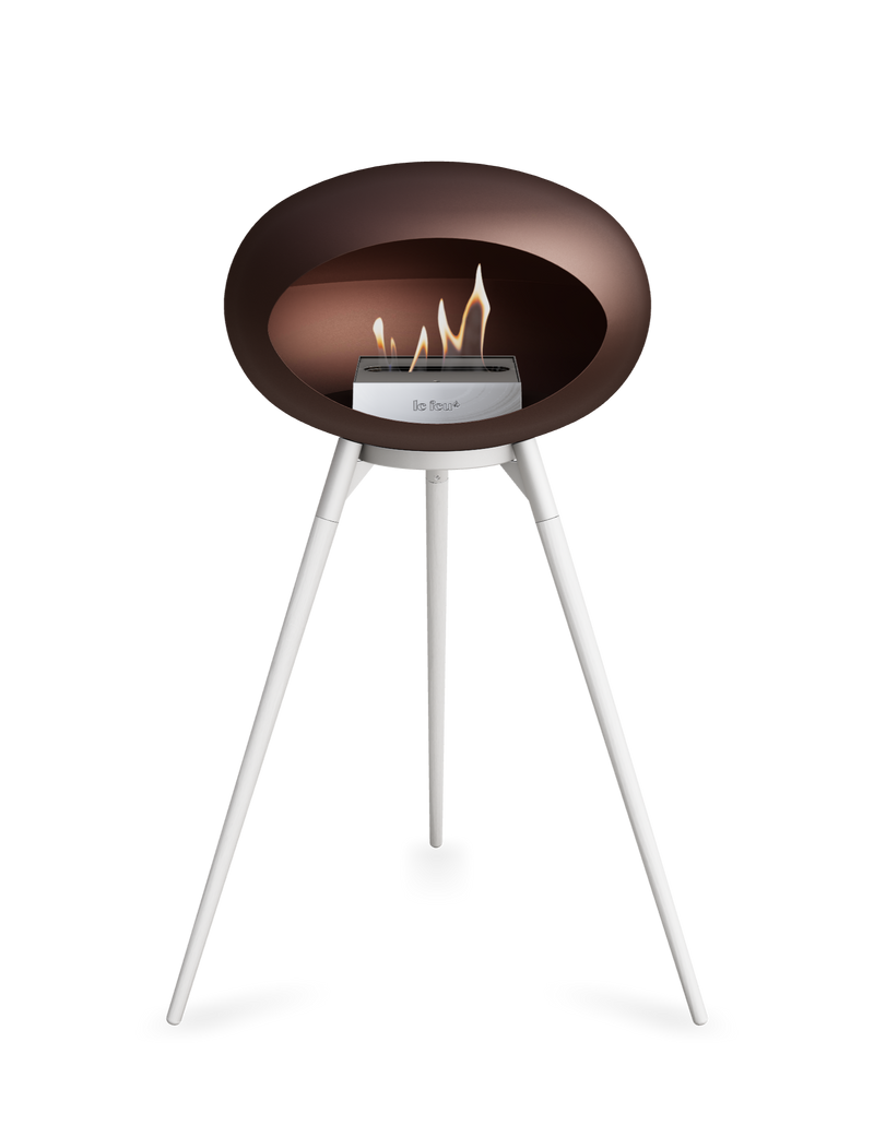 Le Feu Dome Ground High – Freestanding Bioethanol Fireplace (Classic 525)