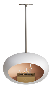 Le Feu Dome Sky – Ceiling-Hung Bioethanol Fireplace, Classic