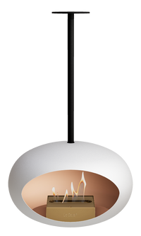 Le Feu Dome Sky – Ceiling-Hung Bioethanol Fireplace, Classic