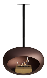 Le Feu Dome Sky – Ceiling-Hung Bioethanol Fireplace, Classic