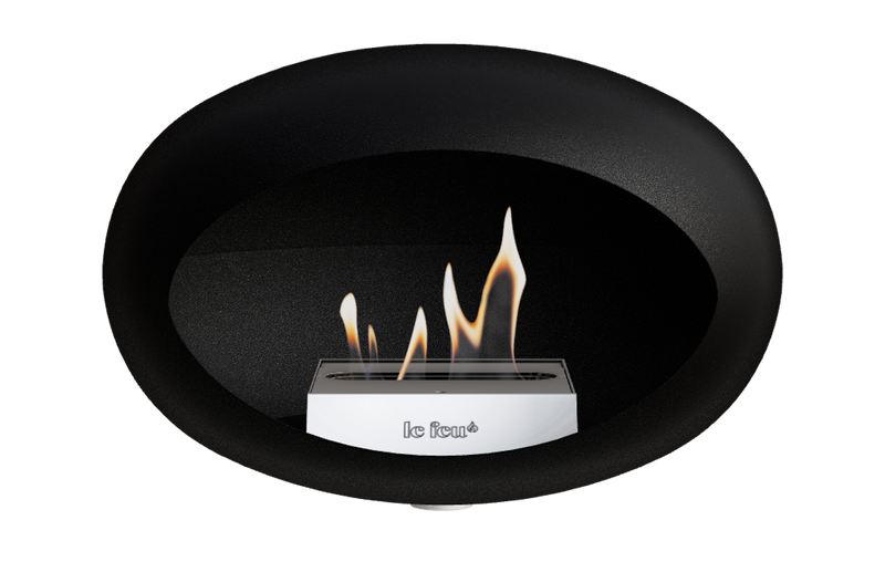 Le Feu Dome Wall – Bioethanol Wall-Mounted Fireplace Classic