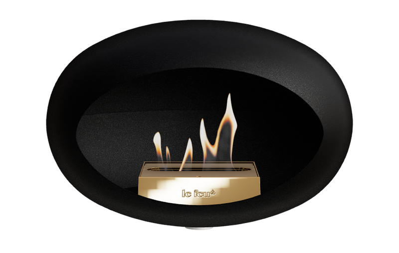 Le Feu Dome Wall – Bioethanol Wall-Mounted Fireplace Classic