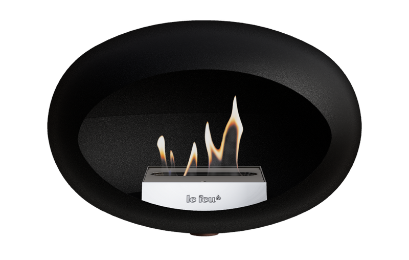 Le Feu Dome Wall – Bioethanol Wall-Mounted Fireplace Classic