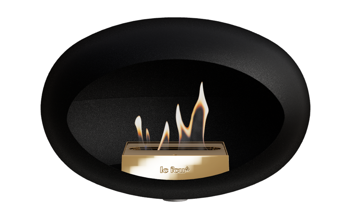 Le Feu Dome Wall – Bioethanol Wall-Mounted Fireplace Classic