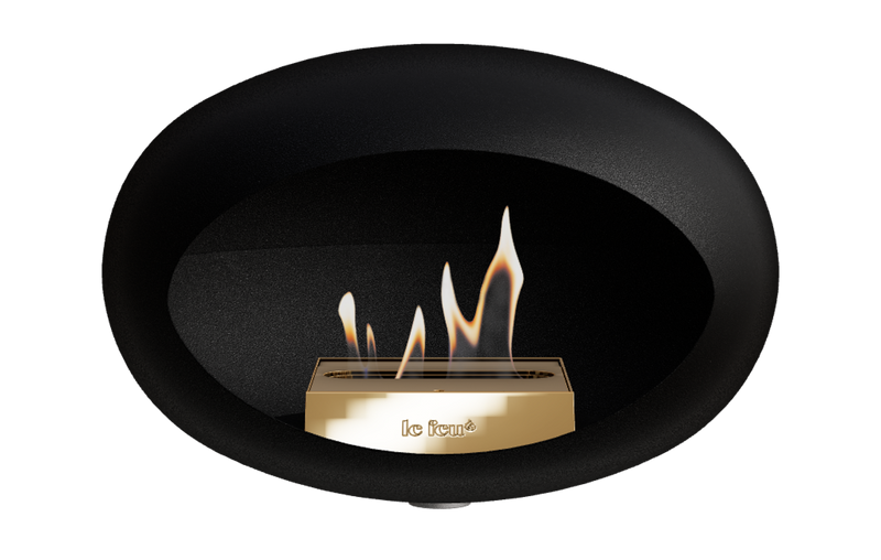 Le Feu Dome Wall – Bioethanol Wall-Mounted Fireplace Classic