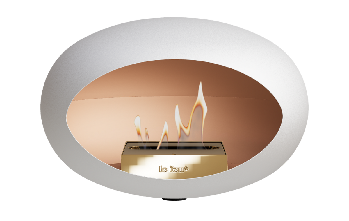 Le Feu Dome Wall – Bioethanol Wall-Mounted Fireplace Classic