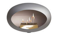Le Feu Dome Wall – Bioethanol Wall-Mounted Fireplace Classic