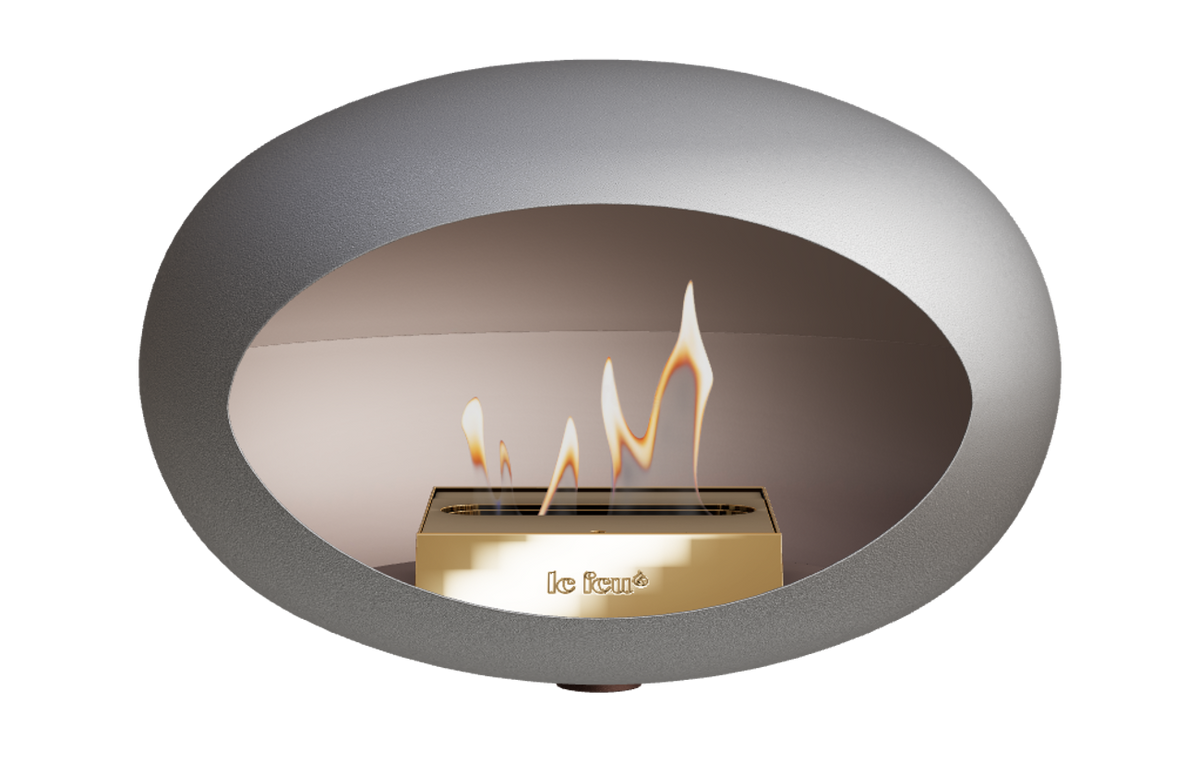 Le Feu Dome Wall – Bioethanol Wall-Mounted Fireplace Classic