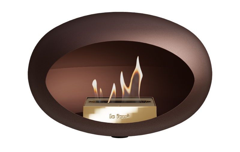 Le Feu Dome Wall – Bioethanol Wall-Mounted Fireplace Classic
