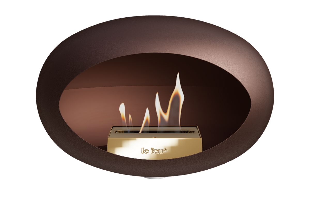 Le Feu Dome Wall – Bioethanol Wall-Mounted Fireplace Classic