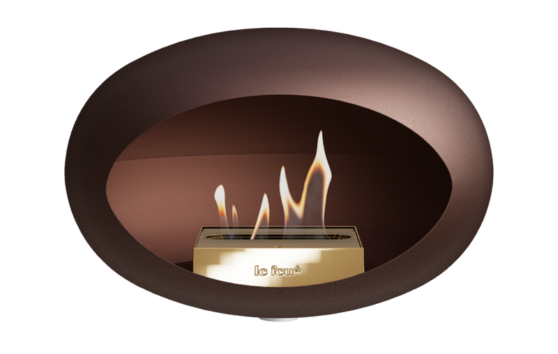 Le Feu Dome Wall – Bioethanol Wall-Mounted Fireplace Classic