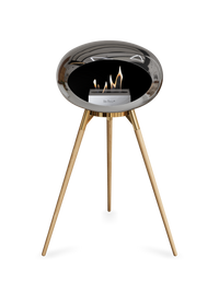 Le Feu Dome Ground High – Freestanding Bioethanol Fireplace (Classic 525)