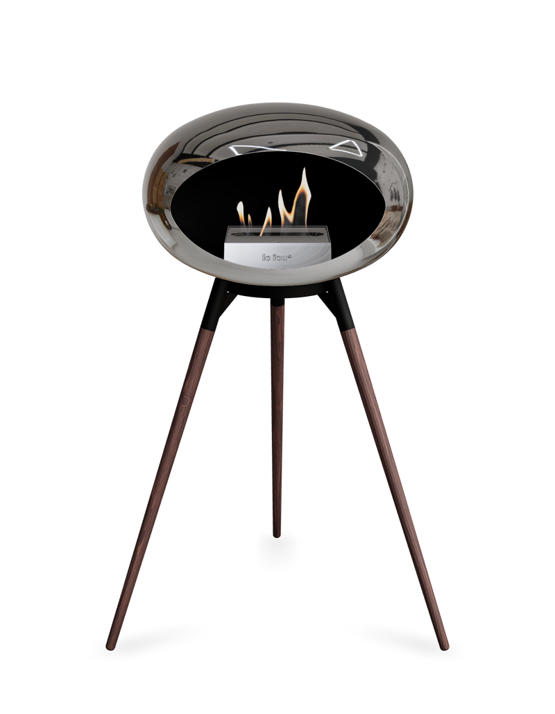 Le Feu Dome Ground High – Freestanding Bioethanol Fireplace (Classic 525)