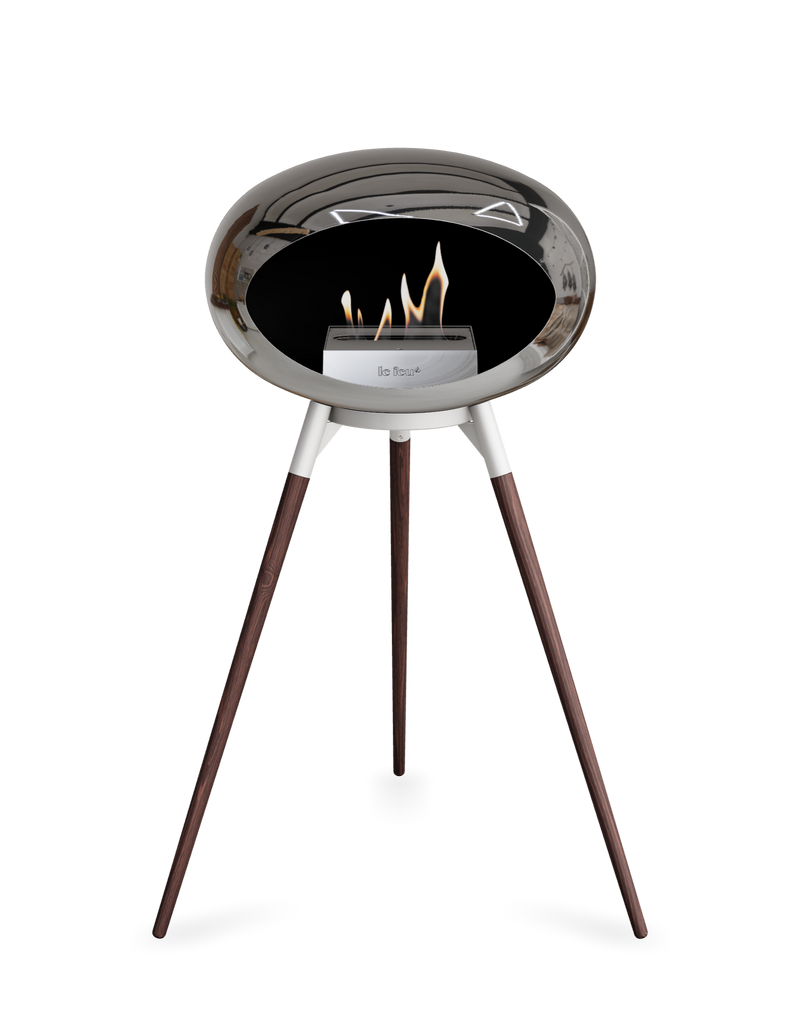 Le Feu Dome Ground High – Freestanding Bioethanol Fireplace (Classic 525)