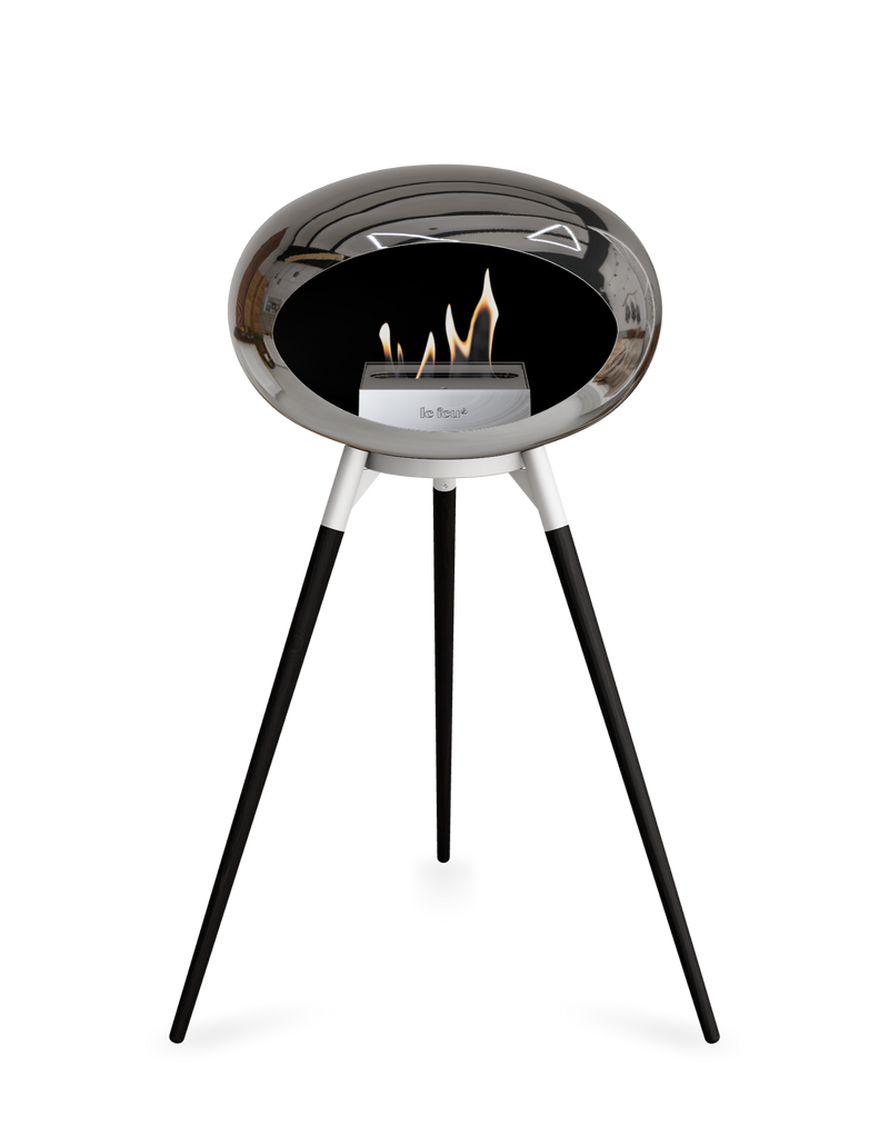 Le Feu Dome Ground High – Freestanding Bioethanol Fireplace (Classic 525)