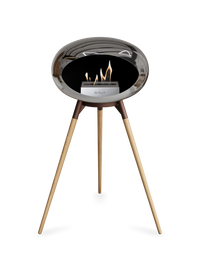 Le Feu Dome Ground High – Freestanding Bioethanol Fireplace (Classic 525)