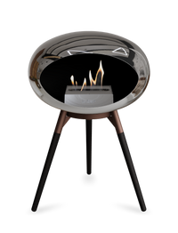 Le Feu Dome Ground Low – Freestanding Bioethanol Fireplace, Classic Size