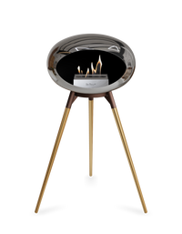 Le Feu Dome Ground High – Freestanding Bioethanol Fireplace (Classic 525)