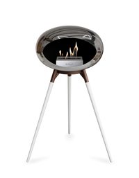 Le Feu Dome Ground High – Freestanding Bioethanol Fireplace (Classic 525)