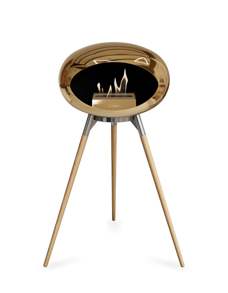 Le Feu Dome Ground High – Freestanding Bioethanol Fireplace (Classic 525)