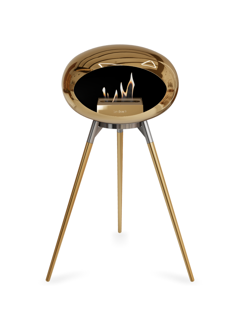 Le Feu Dome Ground High – Freestanding Bioethanol Fireplace (Classic 525)