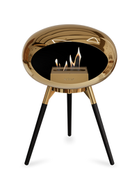 Le Feu Dome Ground Low – Freestanding Bioethanol Fireplace, Classic Size