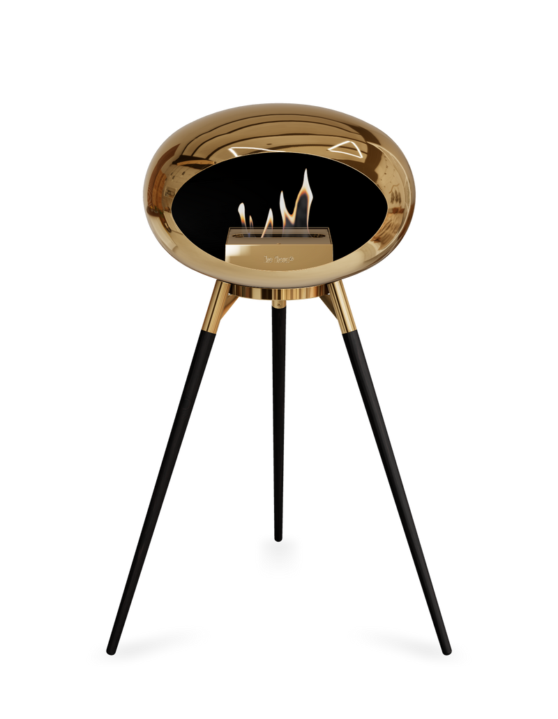 Le Feu Dome Ground High – Freestanding Bioethanol Fireplace (Classic 525)